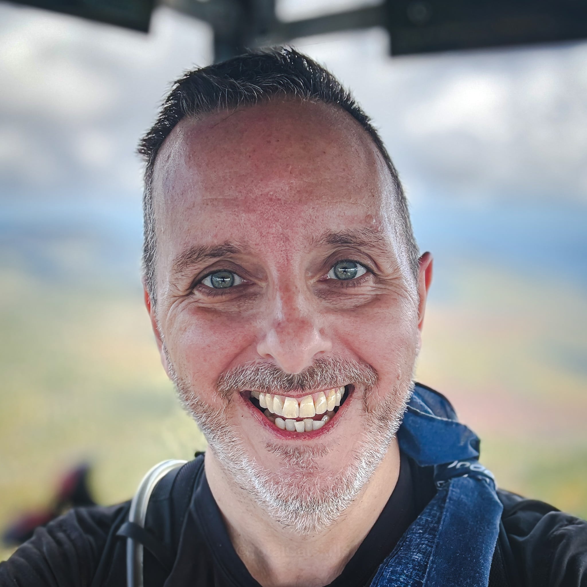 Sean on Hurricane Mtn in the Adirondacks